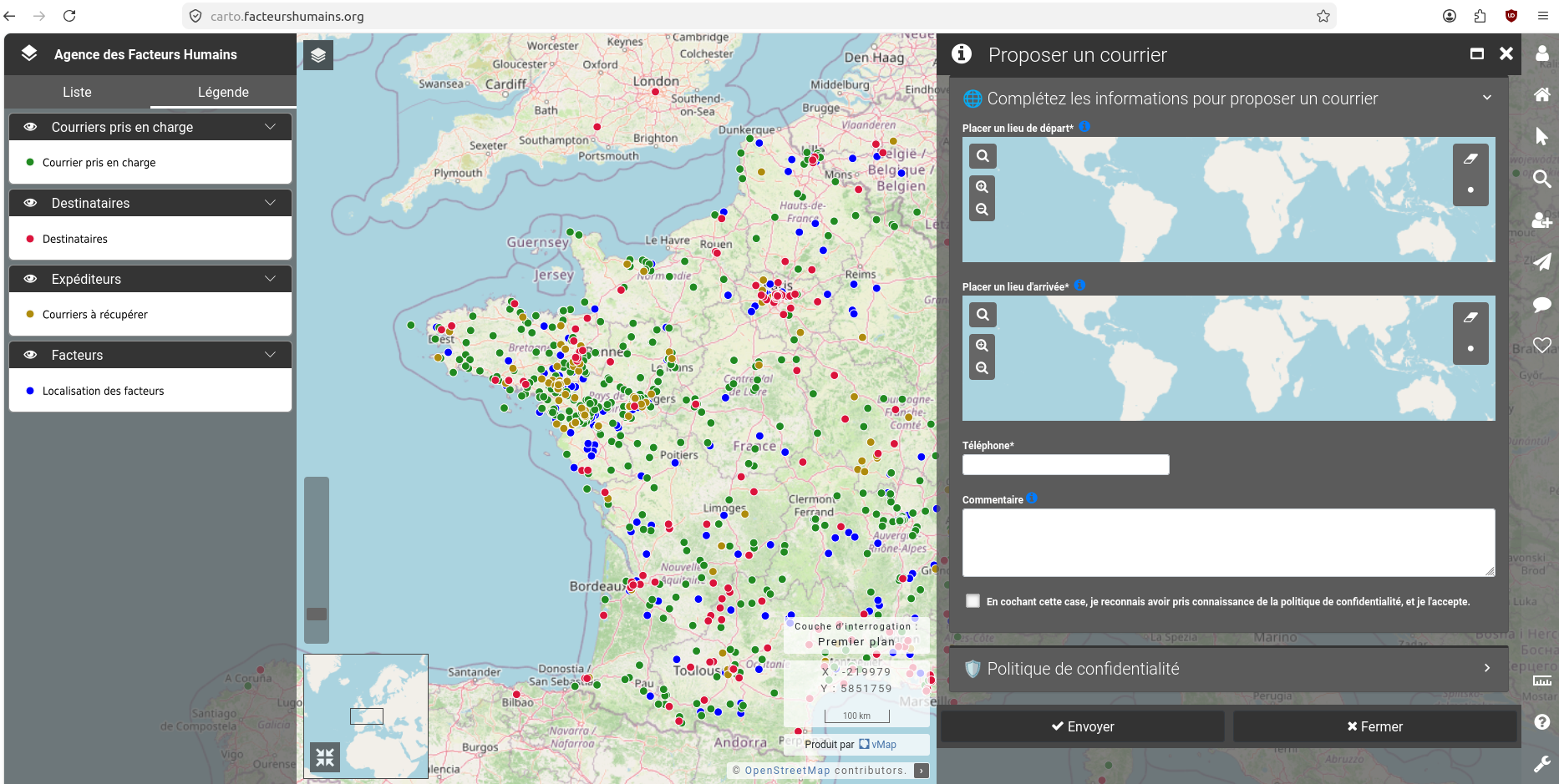 Plateforme des facteurs humains