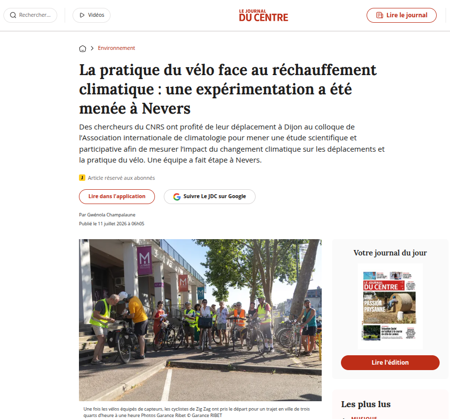 Le Journal du Centre